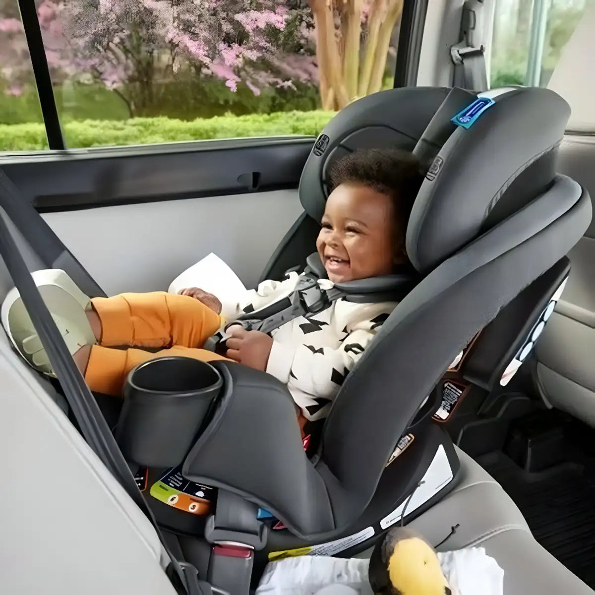 Asiento de Coche 3 en 1, Graco, Color Negro