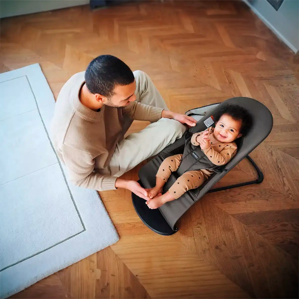 Silla BabyBjörn Bouncer Bliss, Color Gris