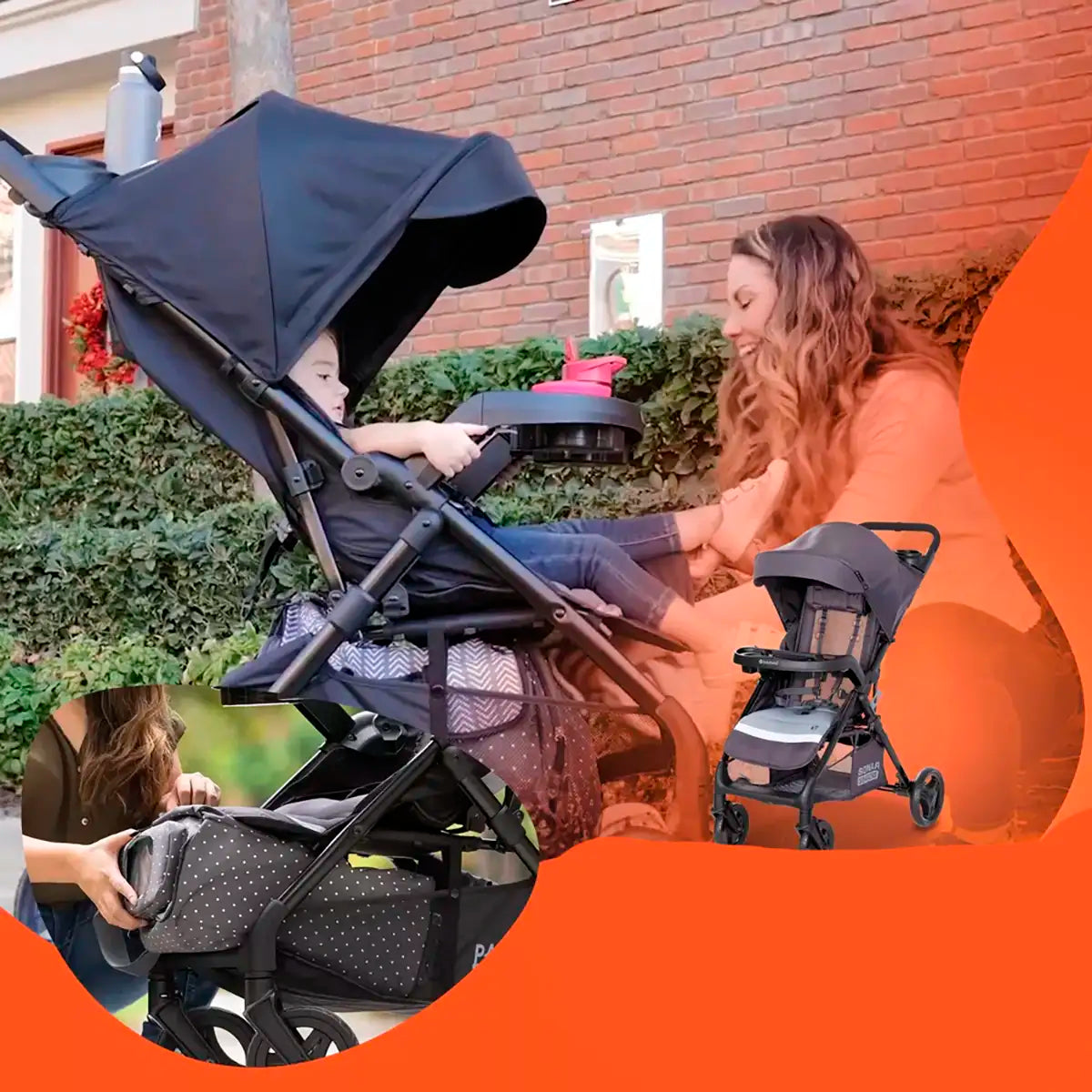 Carriola de Viaje Plegable, Baby Trend