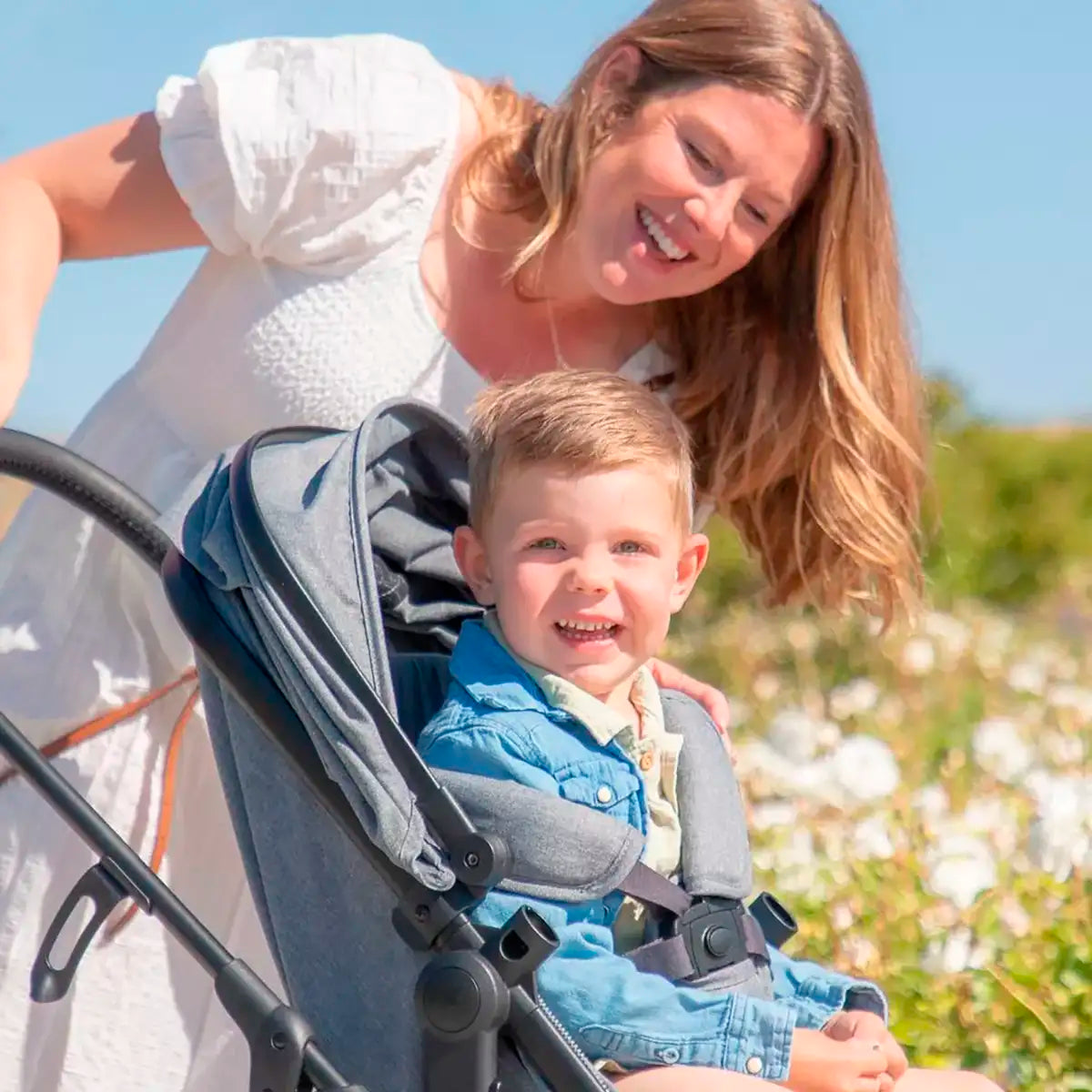 Carriola con Moisés, Mompush, Color Verde