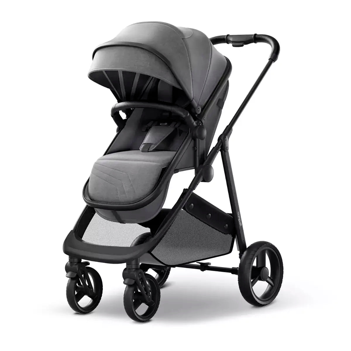 Carriola con Moisés, Mompush, Color Gris