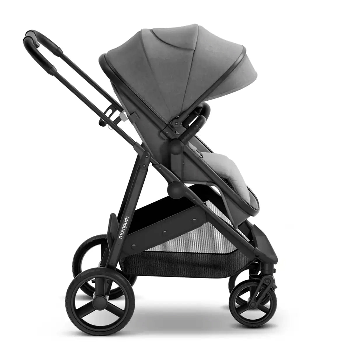 Carriola con Moisés, Mompush, Color Gris