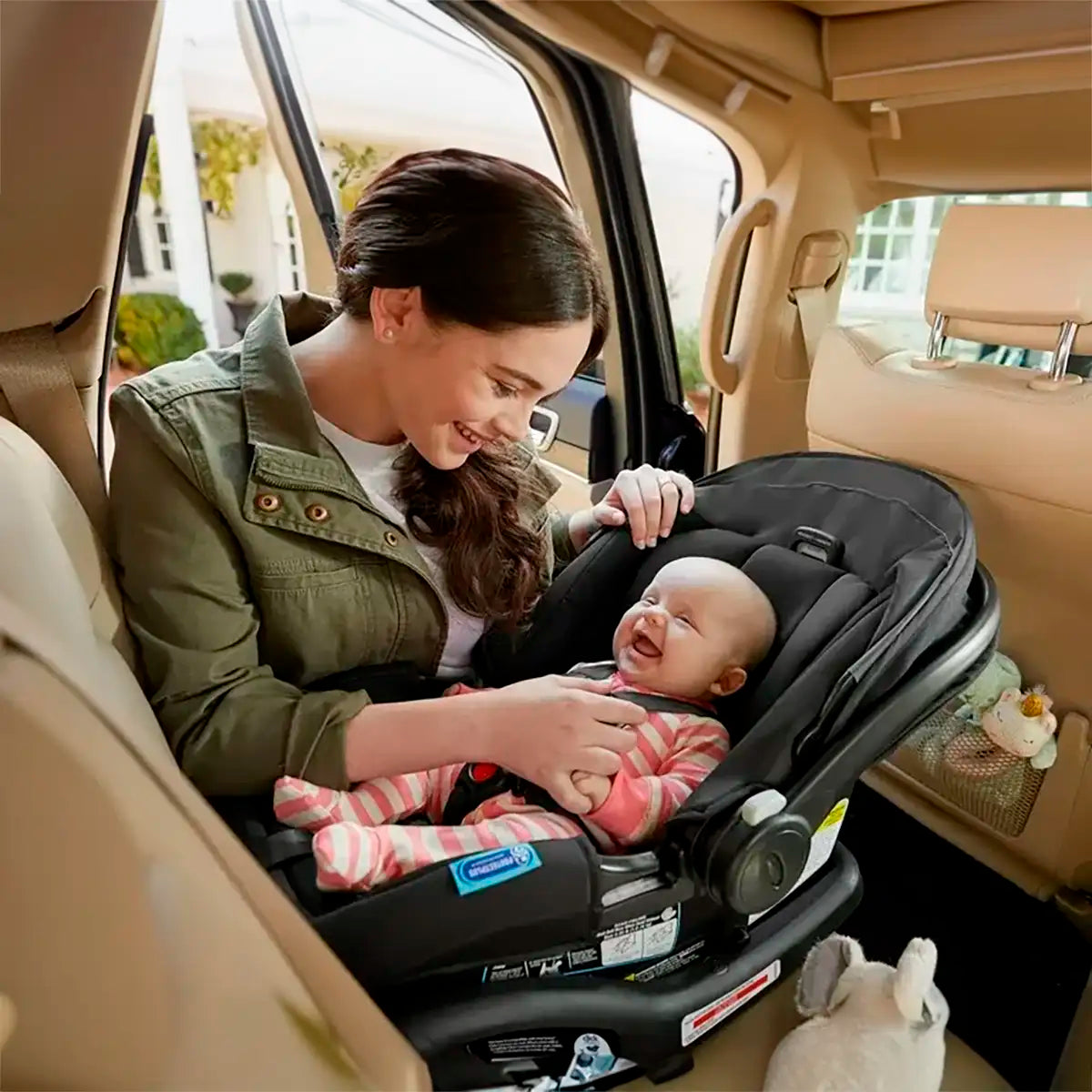 Silla de Coche para Bebé, Graco SnugRide