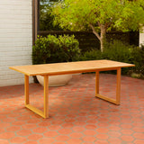 Mesa Rectangular de Eucalipto, Threshold