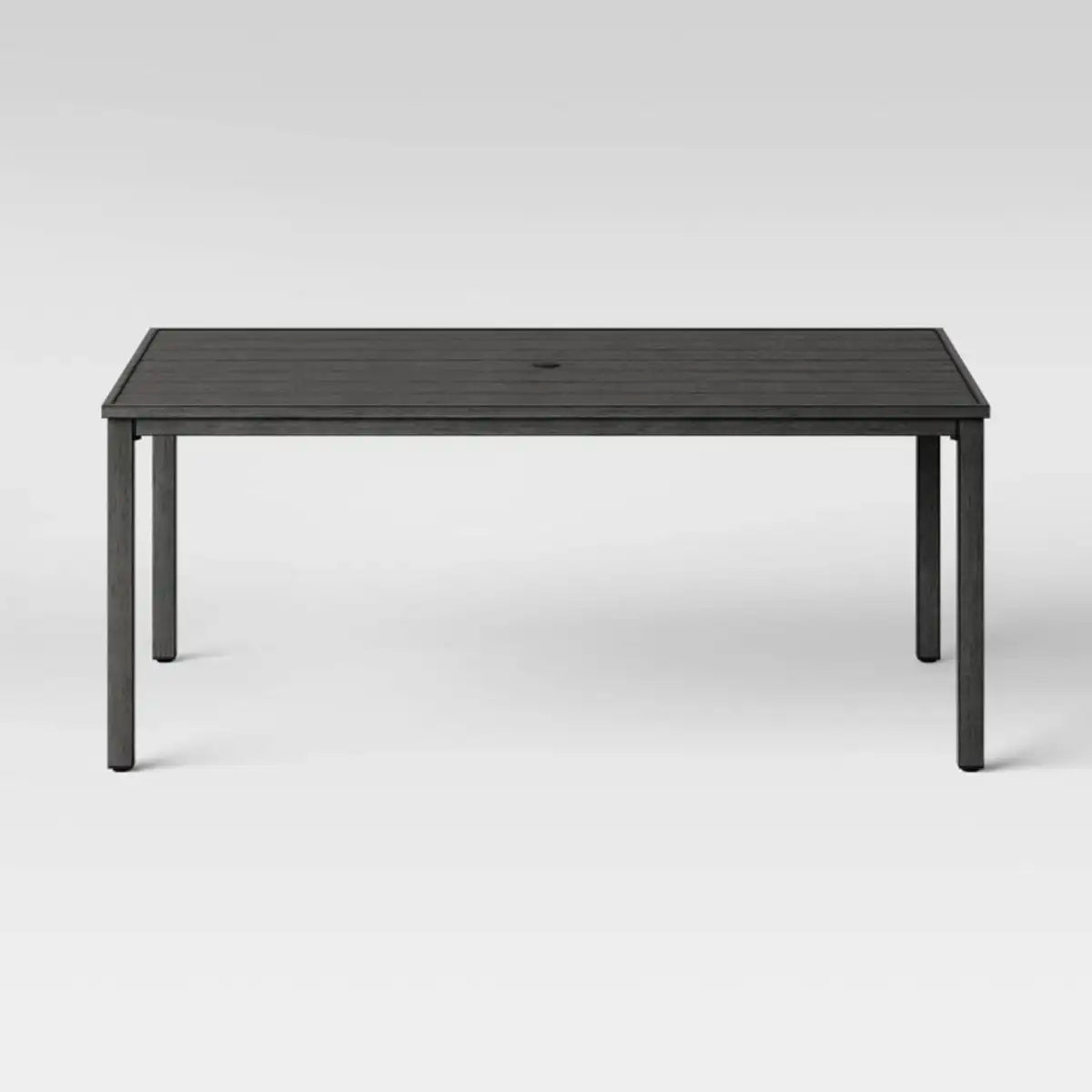 Mesa de Comedor Rectangular para Patio, Color Gris, Threshold