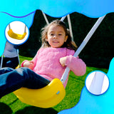 Juego de Columpios de Metal, Super Saucer