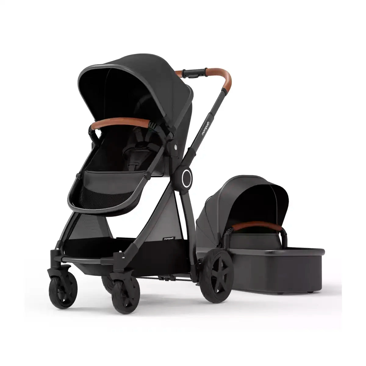 Carriola con Moisés, Mompush, Negro