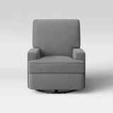 Sillón Reclinable Giratorio color Gris, Baby Relax Addison