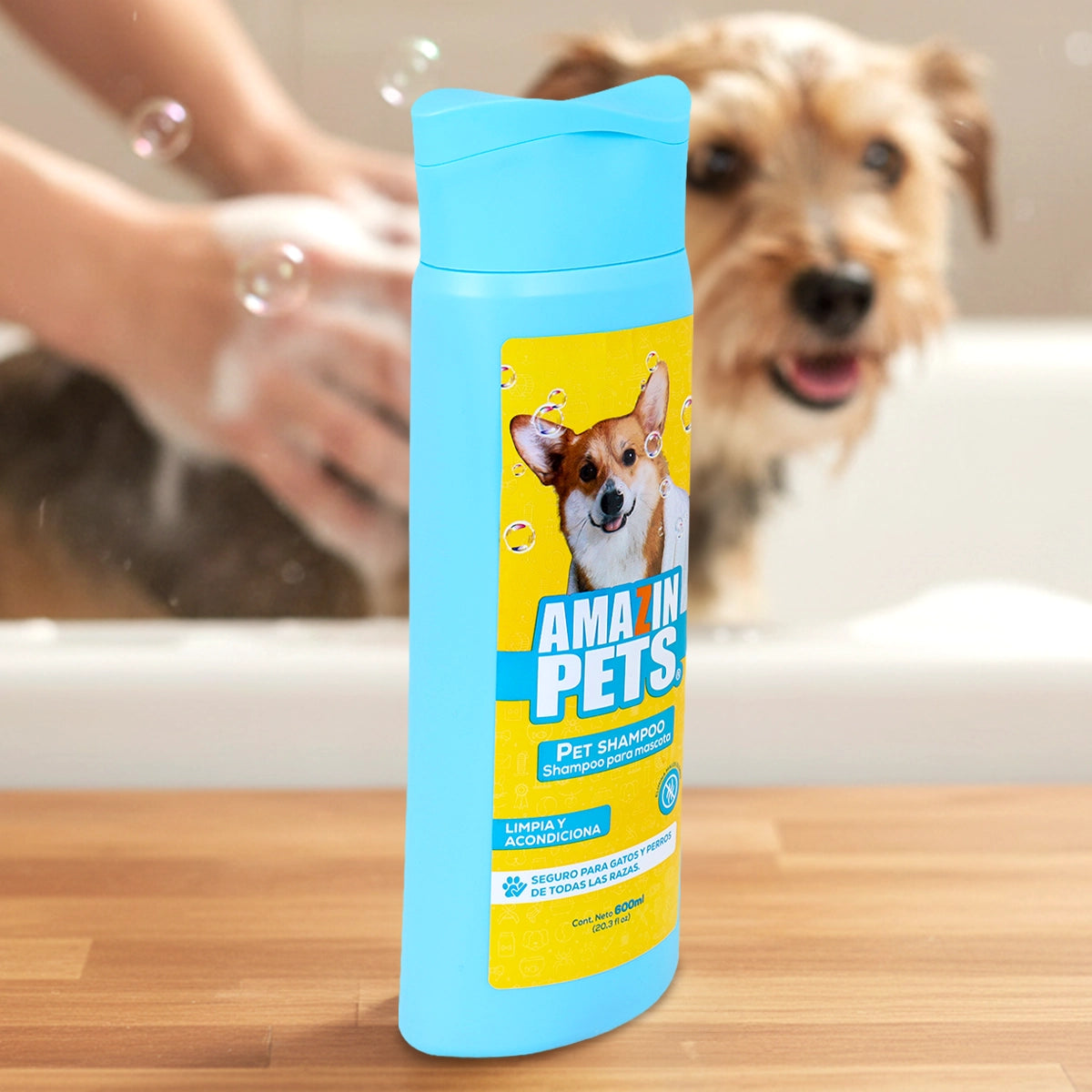 15 12AA SHAMPOO PARA MASCOTA 600ML