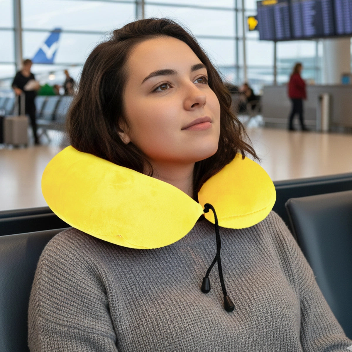 Almohada de Viaje Ergonómica, Diseño Piña