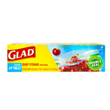 Bolsas de Plástico con Cierre Hermético, Glad, 16 pzas