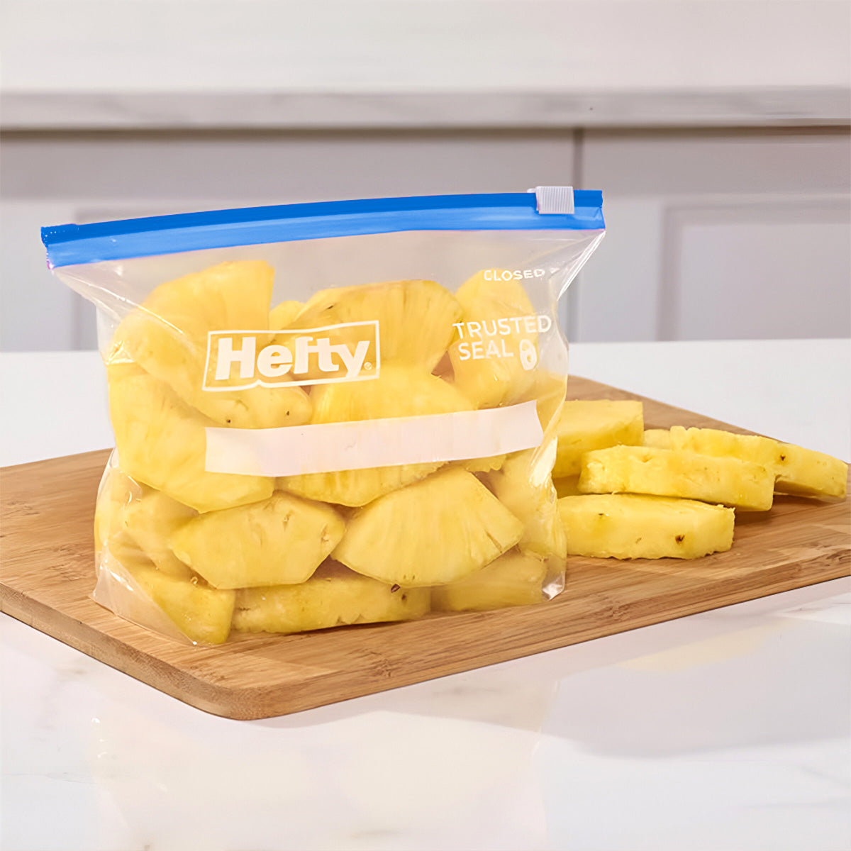 Bolsas de Plástico con Cierre Hermético, Hefty, 5 pzas