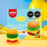 Gomitas Hamburguesa, Amos, 80 g