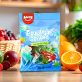 Gomitas, Figuras de Océano, Amos, 80 g