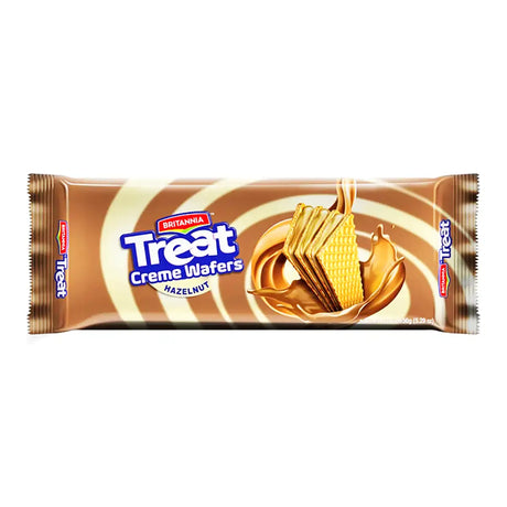 Galletas Britannia Treat Wafer Avellana, 150 g