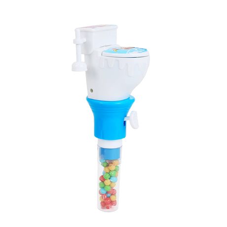 Dulce en Contenedor de Inodoro, Color Azul