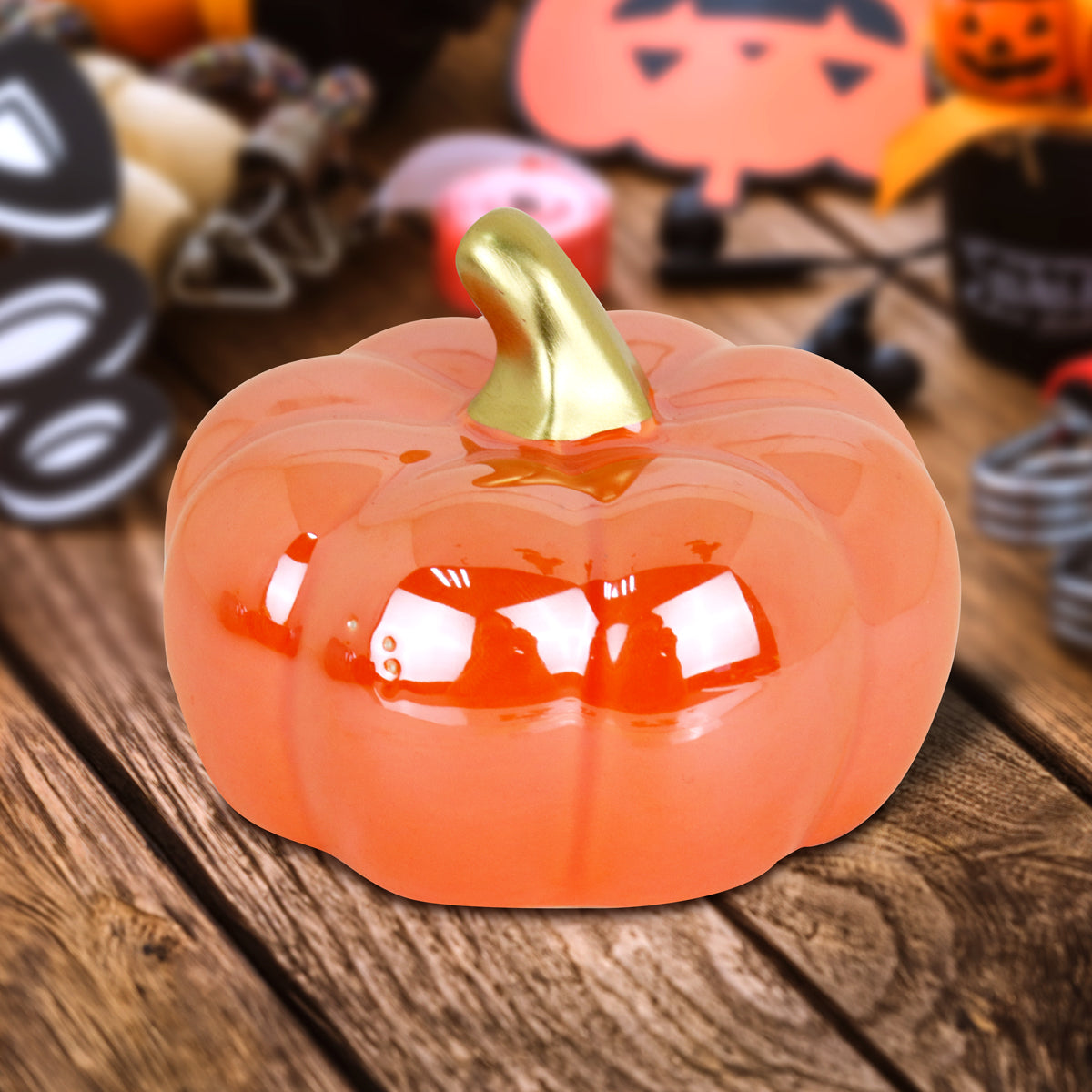 Calabaza, Figura de Cerámica, Halloween