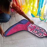 Alfombra Decorativa en Forma de Bota