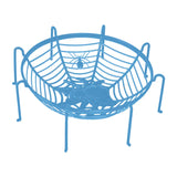Bowl, Diseño de Telaraña y Arañas, Color Azul