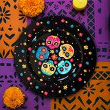 Charola con Diseño de Calavera, Colores