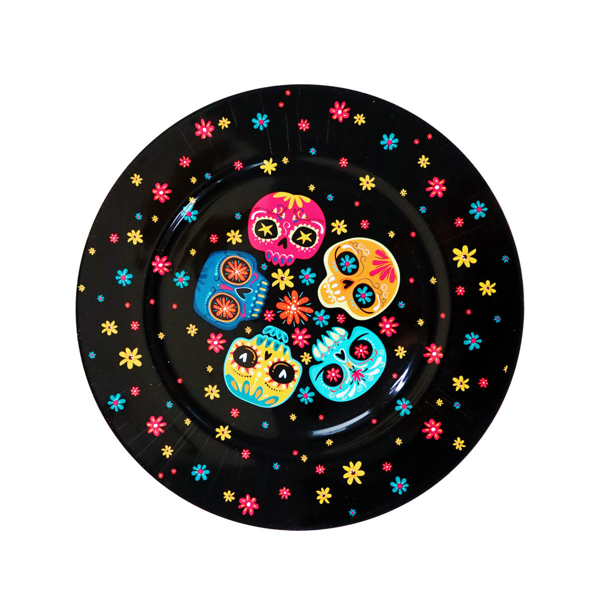 Charola con Diseño de Calavera, Colores