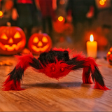 Araña Gigante, Decoración Halloween, Color Naranja