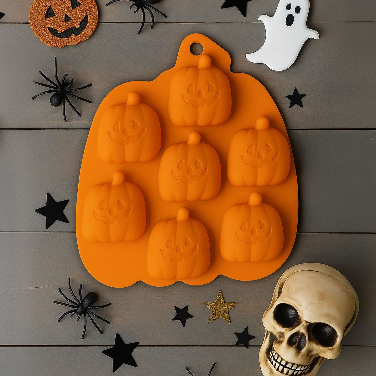 Calabaza, Molde de Silicón, Halloween