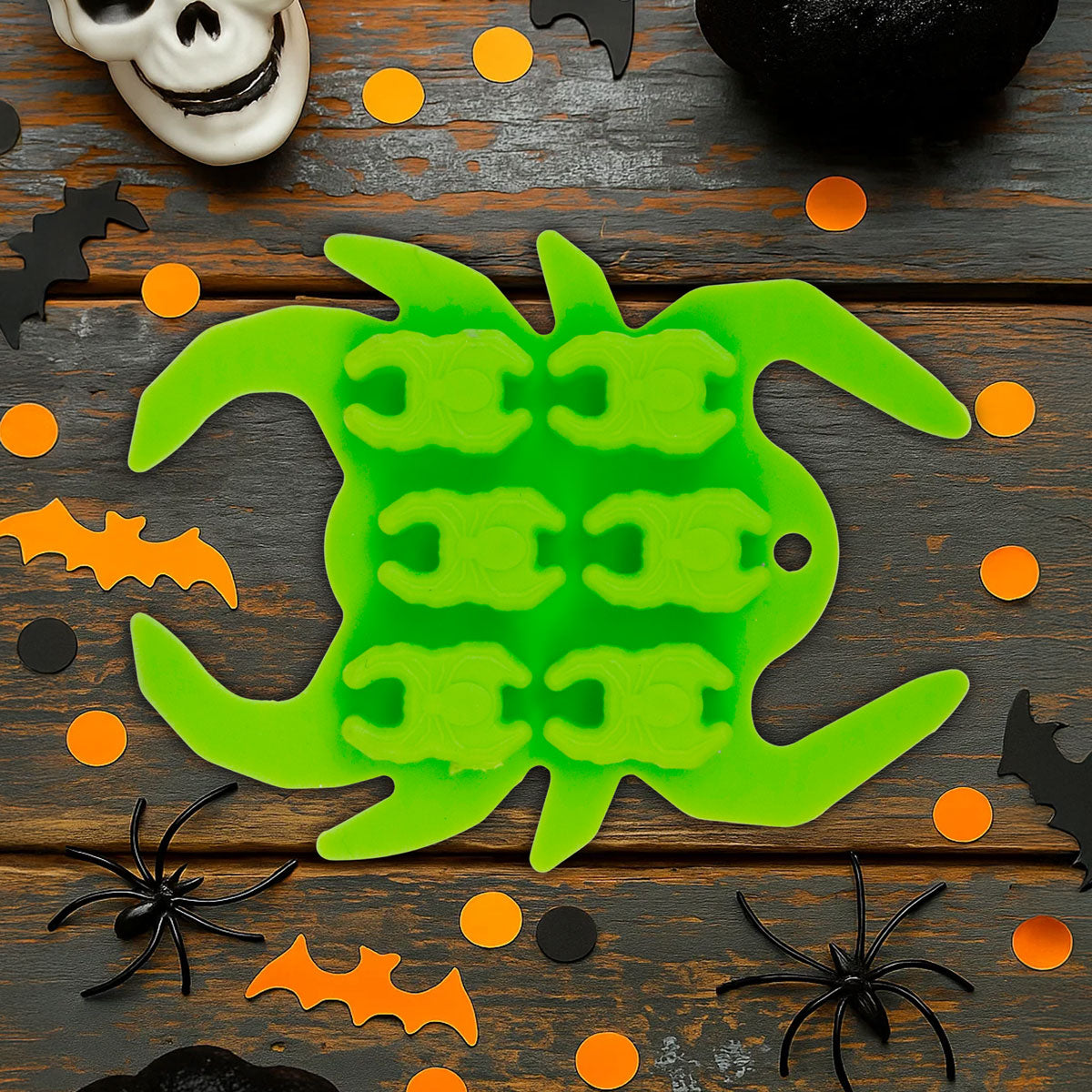 Araña, Molde de Silicón, Halloween