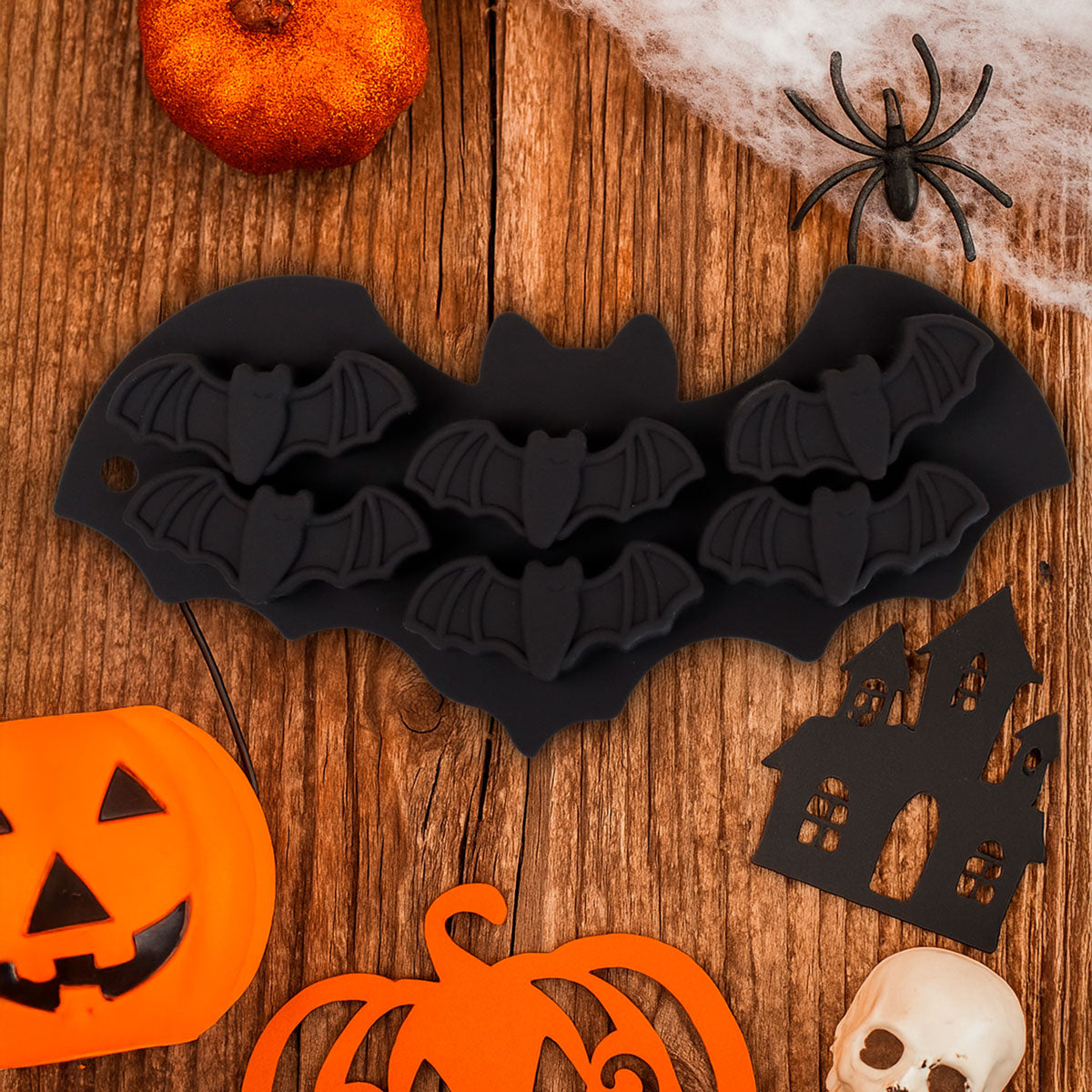 Murciélago, Molde de Silicón, Halloween
