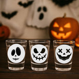 Stickers con Diseño de Halloween para Shots
