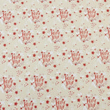 Papel para Envolver Regalos Navideño, Diseño Holly Jolly