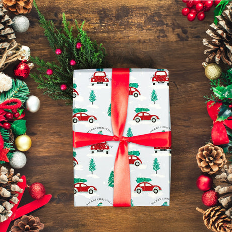 Papel Navideño para Envolver Regalos, Bocho