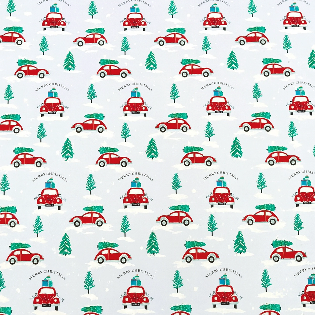 Papel Navideño para Envolver Regalos, Bocho