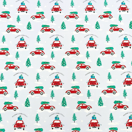 Papel Navideño para Envolver Regalos, Bocho