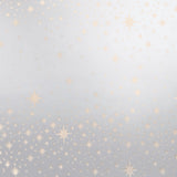 Papel Navideño para Envolver Regalos, Estrellas, Color Plata