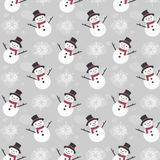 Papel Navideño para Envolver Regalos, Muñecos de Nieve, Color Plata