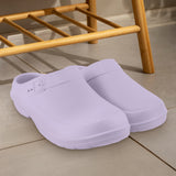 Zapatos sin Cordon Soho, Tipo Crocs, Color Lila