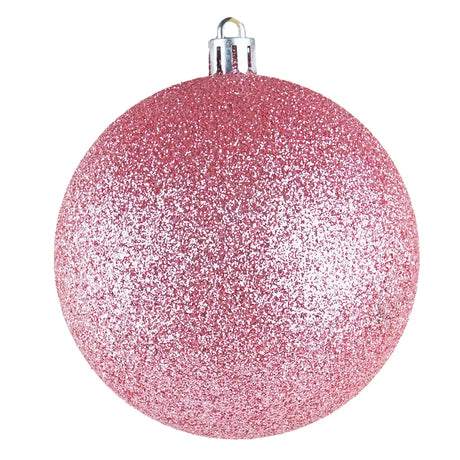 Esfera Jumbo Navideña, Glitter, Color Vino