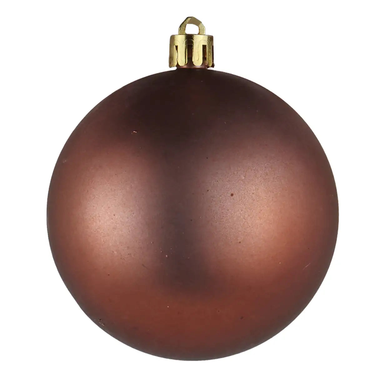 Set de Esferas Navideñas, Color Cobre, 4 pzas