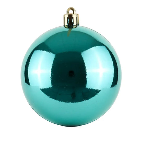 Set de Esferas Navideñas, Color Menta, 4 pzas