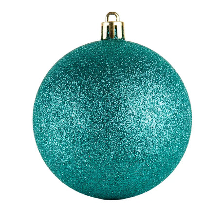 Set de Esferas Navideñas, Color Menta, 4 pzas