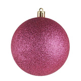 Set de Esferas Navideñas, Color Vino, 3 pzas