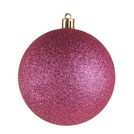 Set de Esferas Navideñas, Color Vino, 3 pzas