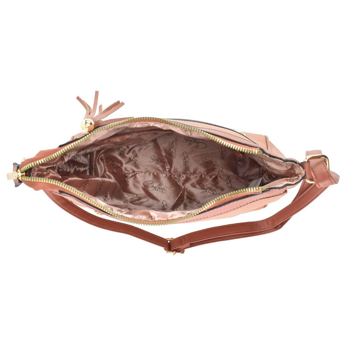 Bolsa Crossbody, Color Café, Chatties