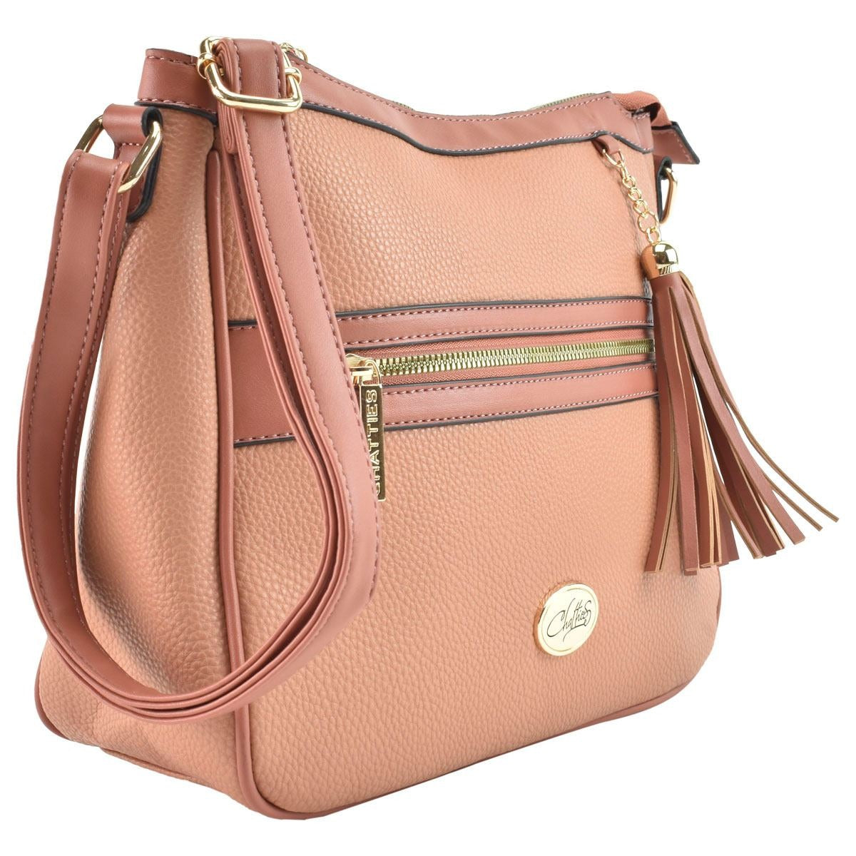Bolsa Crossbody, Color Café, Chatties