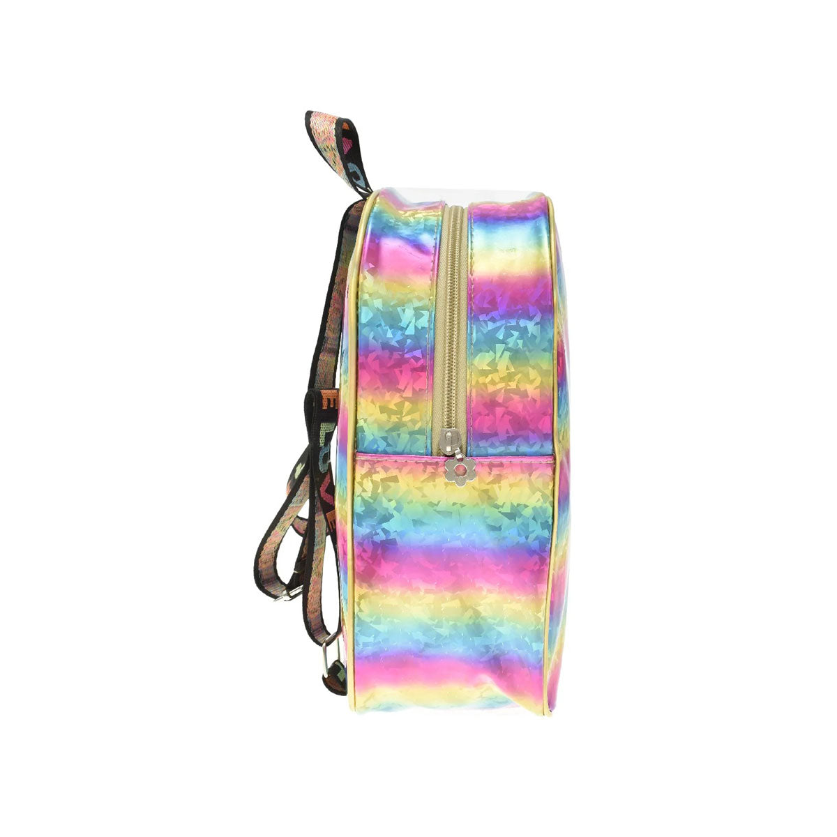 Mini Backpack, Diseño de Prismas, Lulu, Tornasol