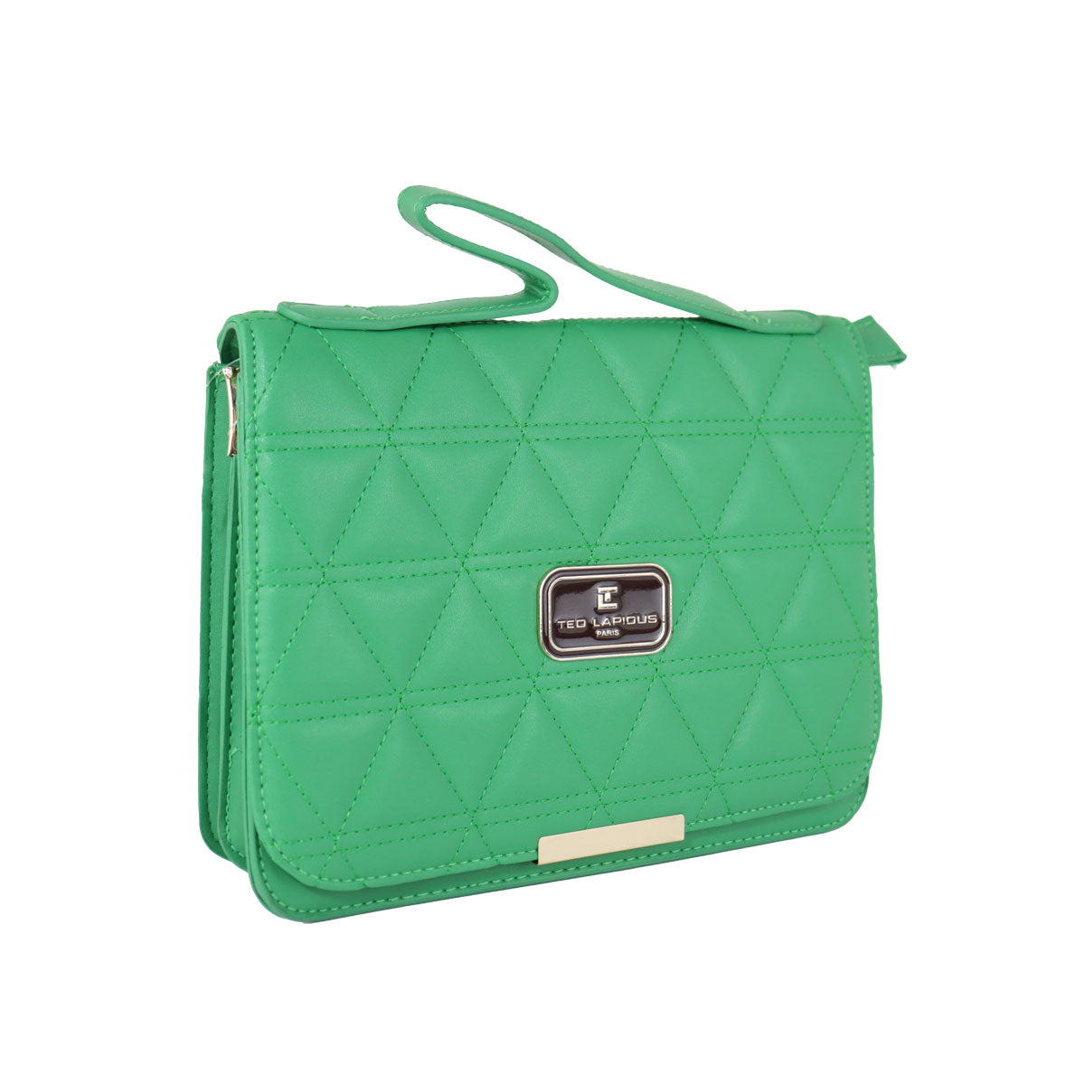 Bolso, Ted Lapidus, Color Verde