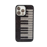 Funda Bling para iPhone, Diseño Piano