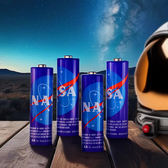 Pilas AA Alcalina, NASA, 4 pzas