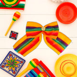 Corbatín Mexicano, Color Amarillo y Naranja